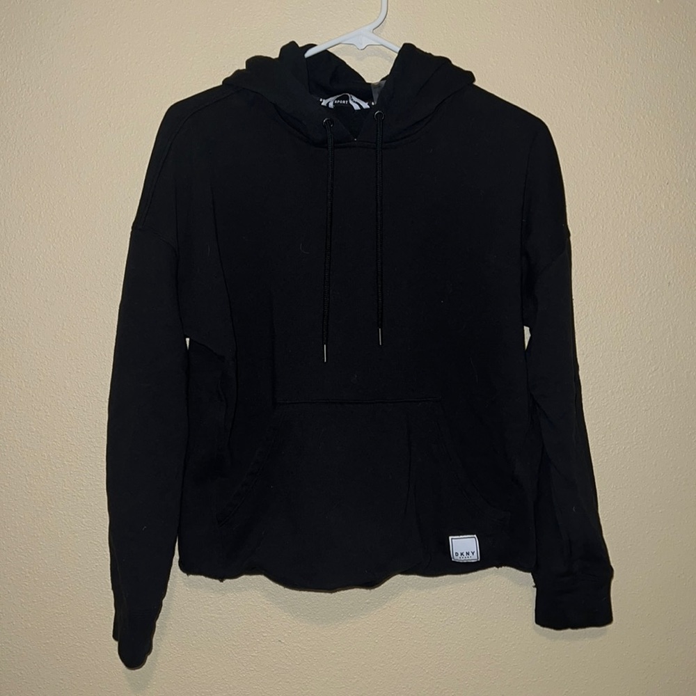 DKNY sport cropped hoodie